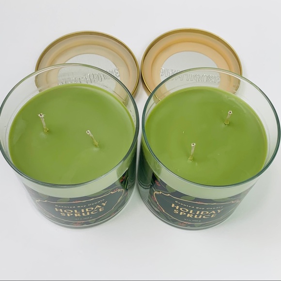 2 OpalHouse Holiday Spruce Glass Jar Candle 15.1oz - Picture 4 of 5